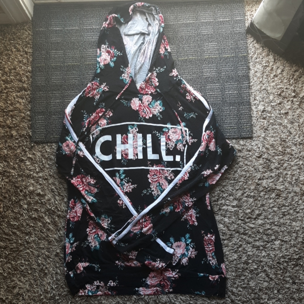 Chill shirt hoodie